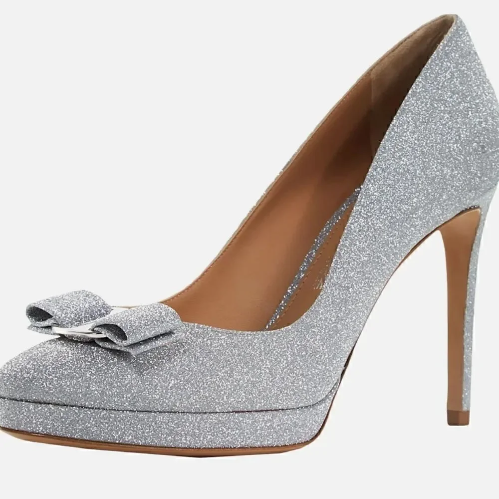 🌟75% OFF🌟NEW🌟Salvatore Ferragamo🌟Glitter Pumps